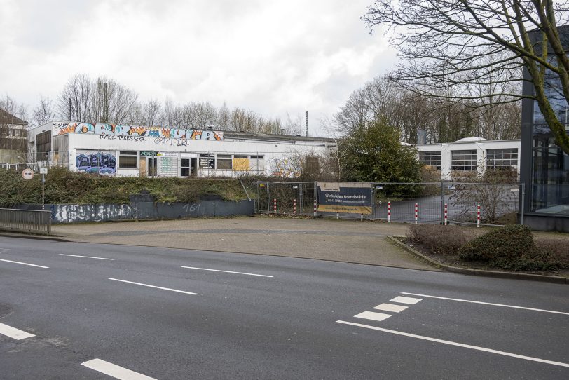 So sah der frühere Standort von BMW Meyer (später BMW Procar) an der Baumstraße 10 im März 2021 aus.