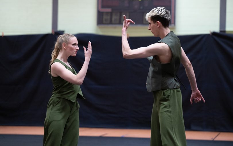 Jana Henneke (li.) mit ihrem Tanzpartner Jan Hendrik Helwig. Sie qualifizierten sich für die Deutsche Meisterschaft.