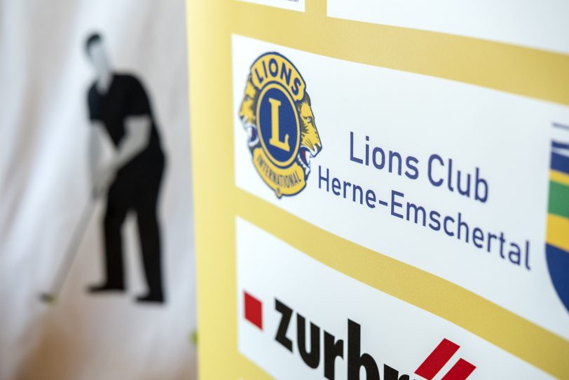 Der Lions-Club Herne-Emschertal veranstaltete das Bürogolfen.