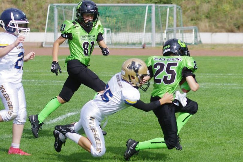 Football: Die U13 der Black Barons übernimmt Ende August 2025 die Tabellenspitze.