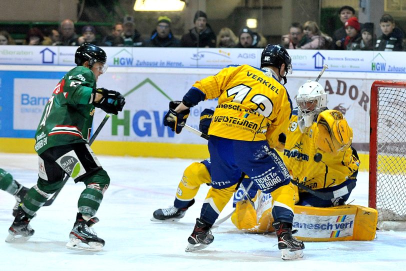 Der HEV - Tilburg Trappers 7:2.
