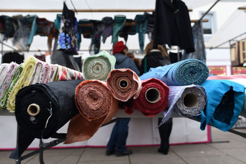 Der Deutsch-Holländische Stoffmarkt in Herne 2020