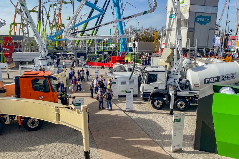 Die Firma Schwing-Stetter präsentierte ihre neuen Innovationen auf der Münchener Messe 