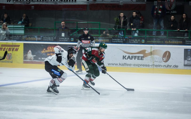 Auf dem Weg zum Tor: Niko Ahoniemi erzielte beim 5:0-Erfolg des HEV gegen Duisburg zwei Treffer.