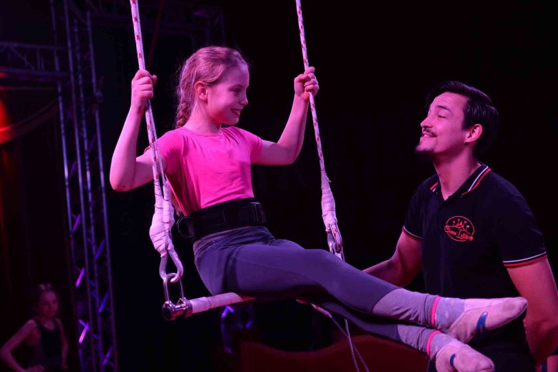 Zirkus Projektwoche an der Kolibri Schule.