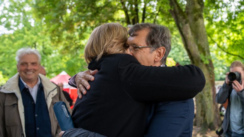 Die Bundesarbeitsministerin Bärbel Bas war der politische Stargast beim SPD-Familienfest am Sonntag (25.5.2025) im Park von Schloss Strünkede.
