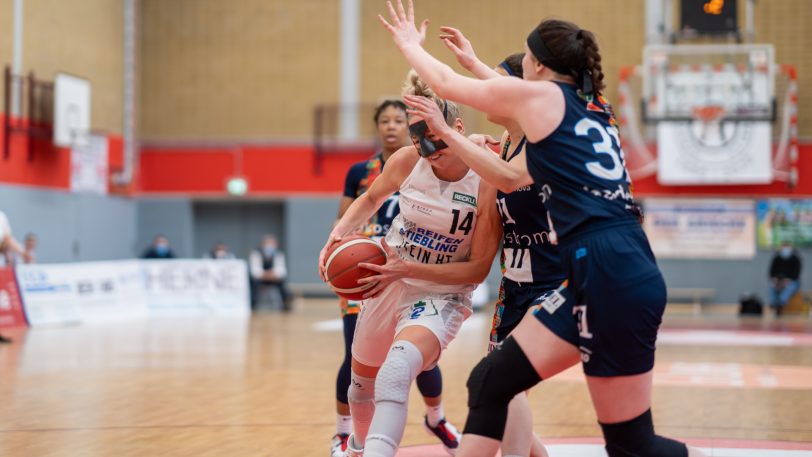 Playoff-Viertelfinale HTC - Eisvögel USC Freiburg am 28.3.2021.