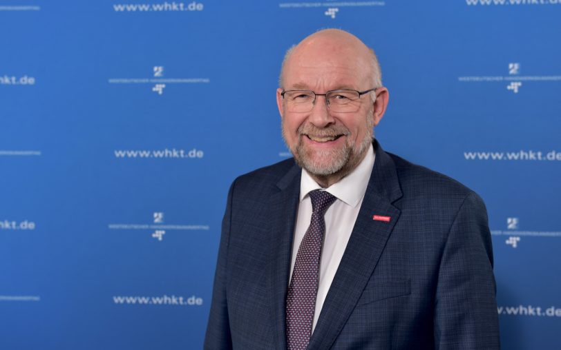 Berthold Schröder wurde als Präsident des Westdeutschen Handwerkskammertags (WHKT) am Freitag (24.10.2025) im Amt bestätigt.