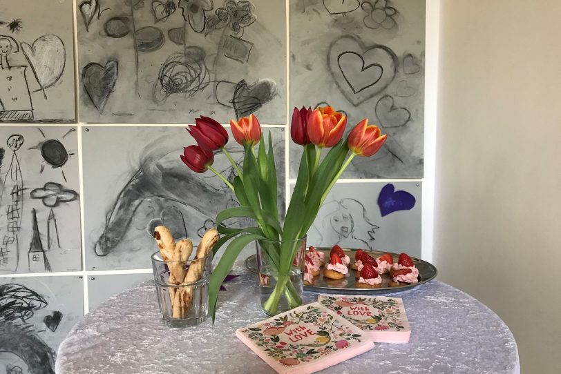 In der PLANB-Kinderwelt Herne-Mitte fand am Mittwoch (26.4.2023) die erste Vernissage statt.
