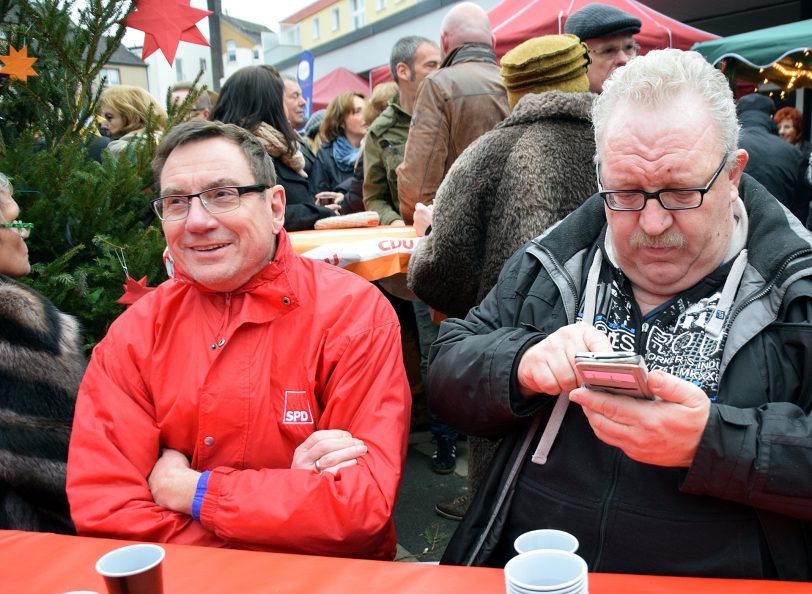 Auf dem Adventsmarkt des Lions Clubs Herne-Emschertal in Eickel.