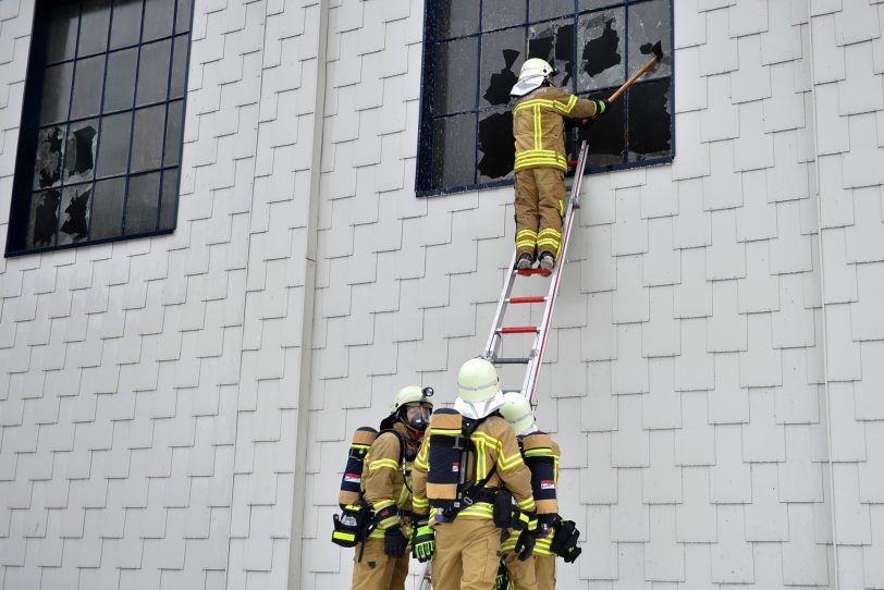 Großbrand bei Remondis.