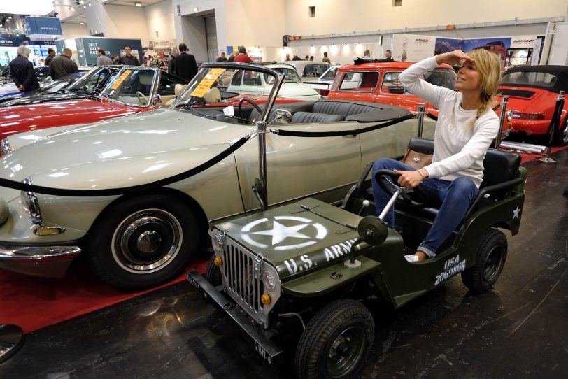 Die 29. Techno-Classica - die Automobil Weltmesse in Essen.