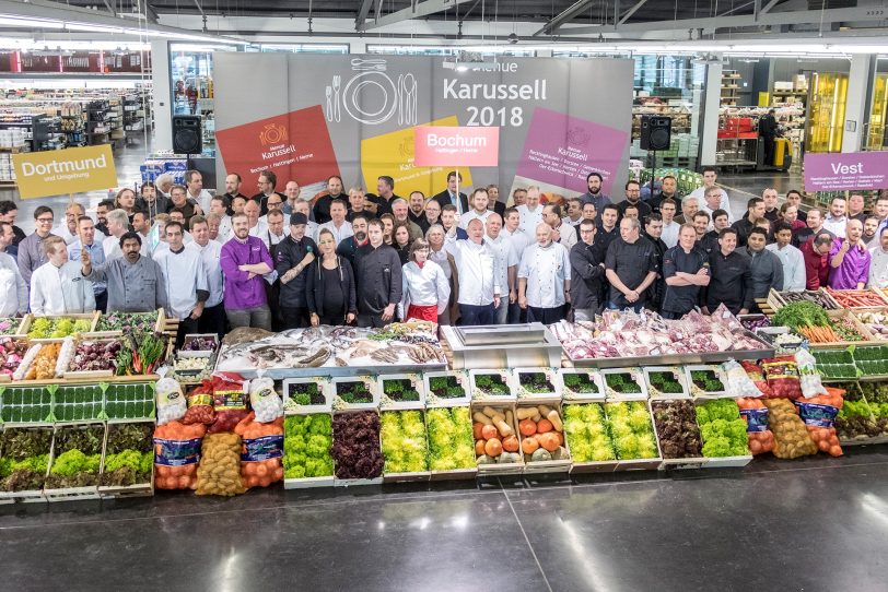 Gruppenbild: Menue-Karussell 2018.