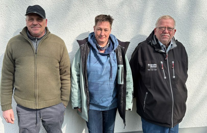 Nahmen am Winterzauber teil (v.l.): Sven Martinez-Moreno, Daniela Welz (kommisarische Sportwartin und Turnierleitung), Jürgen Praedel.