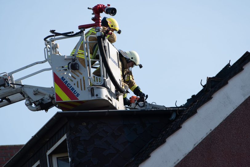 Dachstuhlbrand Hannoverstraße