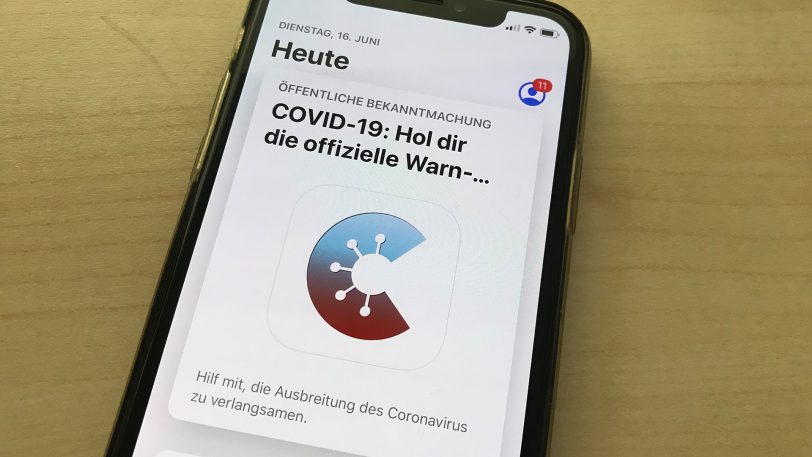 Die neue Corona-Warn-App.