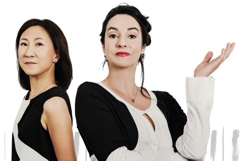 Jeong-Min Kim und Franziska Dannheim.
