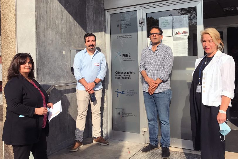 v.l. Türkan Bektas, Kemal Caprak, Ali Mohammad, Natilia Tsirina.