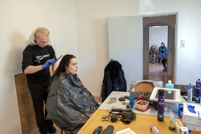 Friseure gegen Armut