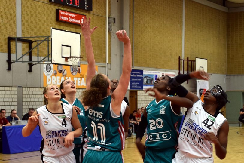 Der Herner TC gegen die ChemCats Chemnitz.