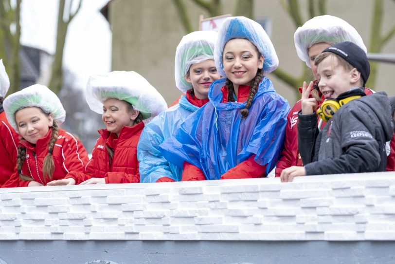 Rosenmontagsumzug der HeKaGe in Herne (NW), am Montag (24.02.2020).