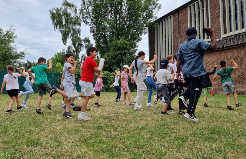 Die Kinder hatten viel Spaß bei den Ferienaktionen des Arche-Teams.