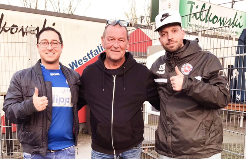 Giuseppe Fuca, Ralf Enders und Benjamin Callies.