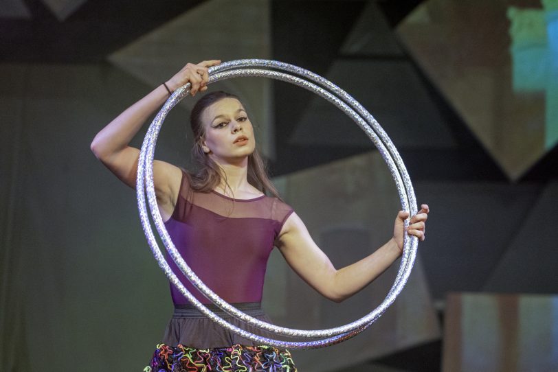 „Kuriosum“: Öffentliche Generalprobe beim Familiencircus Schnick-Schnack in Herne (NW), am Sonntag (16.06.2019).