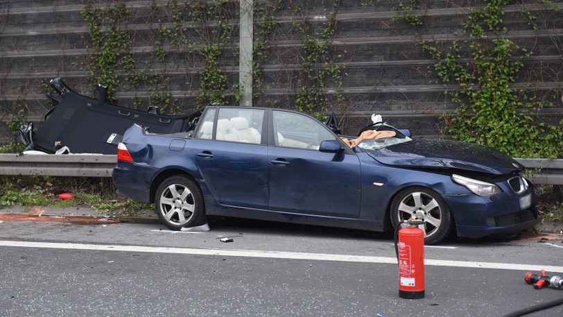 Unfall auf der A 42 20. März 2020
