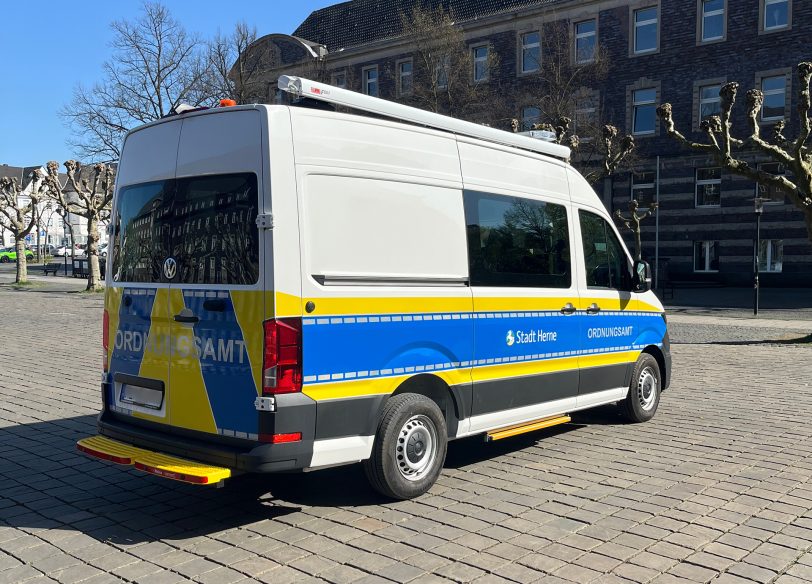 Das mobile KOD-Einsatzbüro.