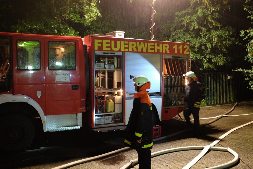 Starke Regenfälle sorgt in der Nacht vom 12.7. auf den 13.7.2014 für zahlreiche Feuerwehr und Polizei-Einsätze, die noch immer andauern.