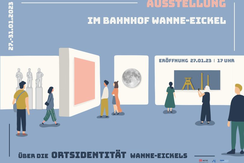 Studierende der RTWH-Aachen zeigen eine temporäre Ausstellung zum Thema Ortsidentität.