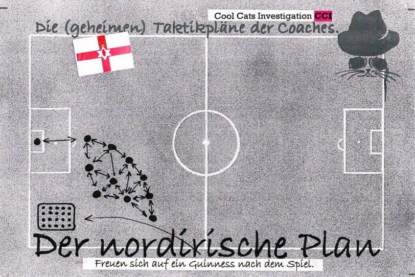 Der Nordirische Taktikplan.
