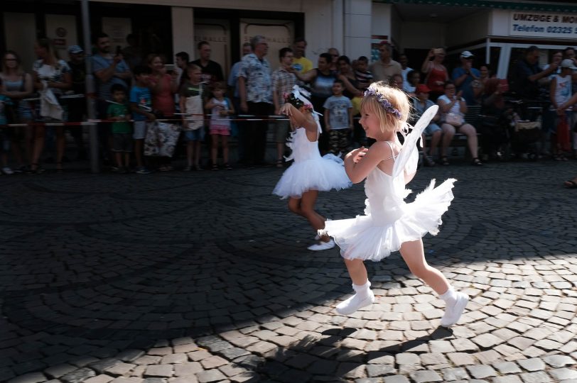 Cranger Festumzug 2018 vor der Christuskirche in Wanne-Mitte.