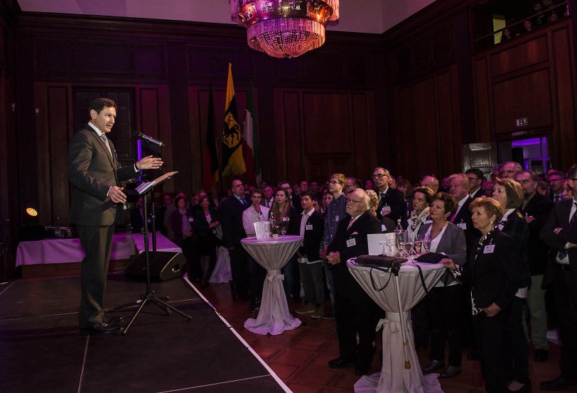 Januar: 1. Neujahrsempfang im Rathaus