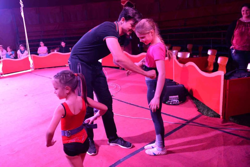 Zirkus Projektwoche an der Kolibri Schule.