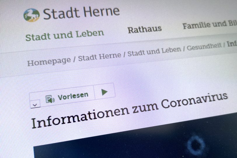 Die Stadt Herne hat neue Infos herausgegeben.