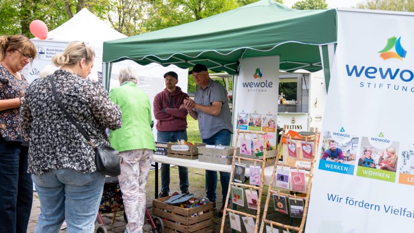 Das SPD-Familienfest am Sonntag (7.5.2023) im Schlosspark Strünkede.