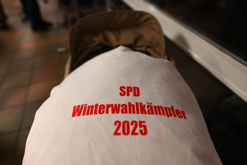 Die Wahlparty der Herner SPD zur Bundestagswahl 2025.