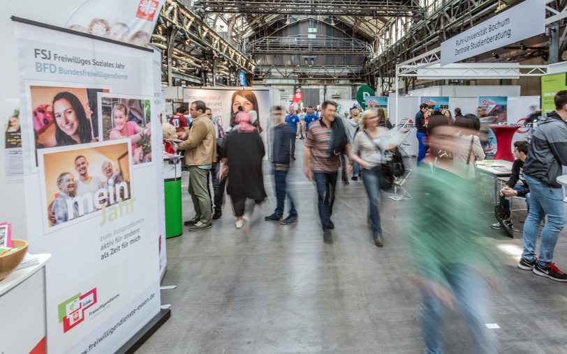 Berufsinformationsmesse im Jahr 2018.