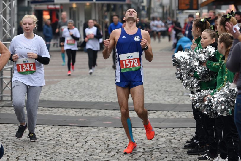 Karol Grunenberg siegte im Hauptlauf über 10 Kilometer.