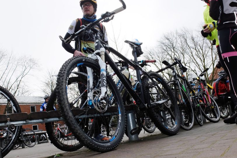 Start der RTF Frühlingsfahrt / CTF Emscherbike 2016 der RSG Herne.