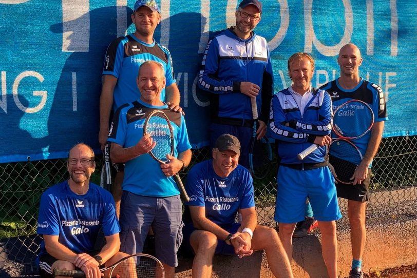 Die SG Westfalia Herne Tennis Herren 40.