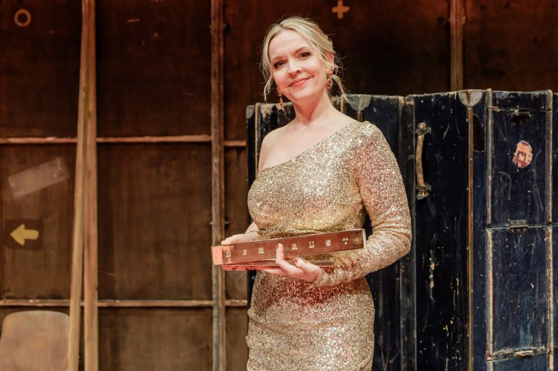 Die Aalto-Mezzosopranistin Bettina Ranch nach der Preisverleihung „Der Faust“ in Stuttgart.