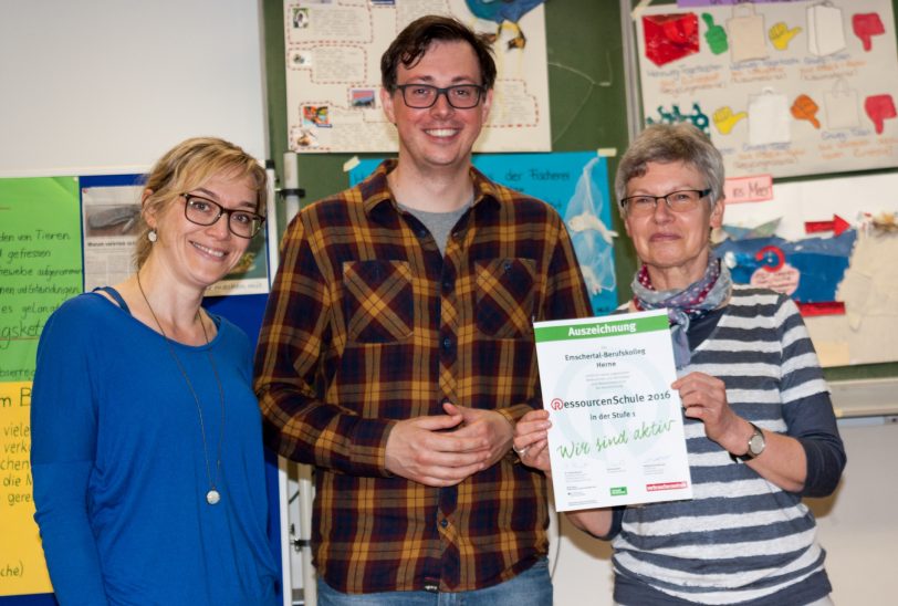 v.l. Nabaja Schneidmiller, Ben Hermanski, Christiane Gies.