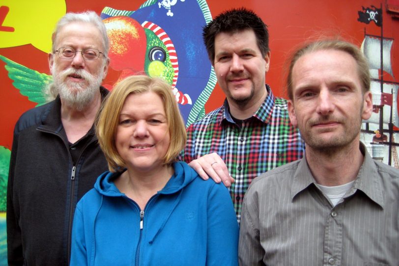 v.l. Peter Janshoff, Susanne Klaus, Thomas Moder, Karsten Höger.