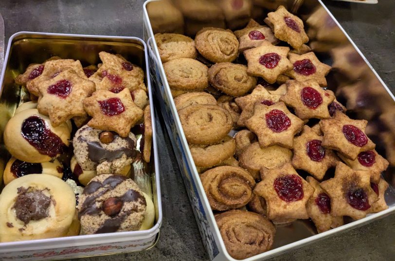 Weihnachtsbäckerei.