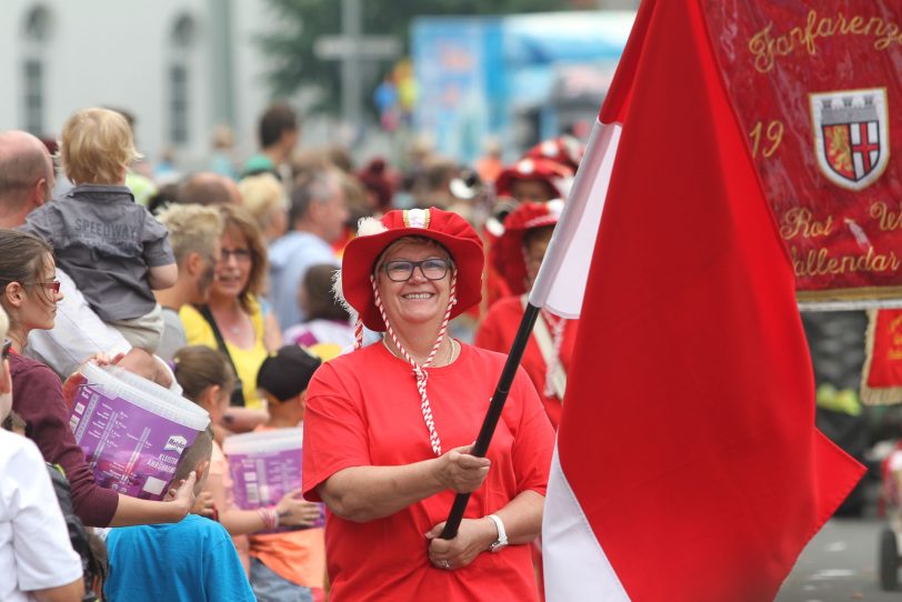 Der Kirmesumzug 2015.