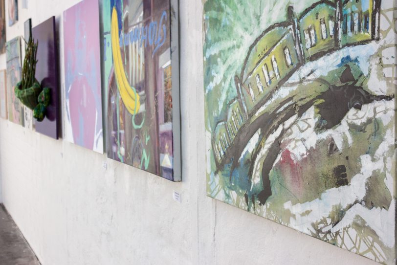 Kunst der Flottmann 30 hoch Ausstellung zum 30-jährigen Jubiläum.