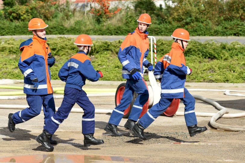 Jahresabschlussübung der Jugendfeuerwehr Herne